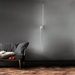 Podłużny biały kinkiet Vivida International 0049.10 Stick LED 10W 3000K  143cm