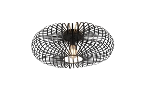 Lampa sufitowa Trio 606905032 Johann E27 50cm Czarny