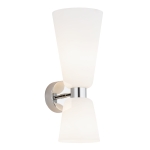 Lampa ścienna kinkiet Argon 1033 Reno 2xE14 czarny biały