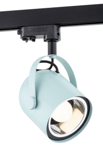 Reflektor na szynę 3-fazową Argon 4747 Net Plus E27 błękit mat