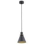 Lampa wisząca Argon 4687 Beverly E27 14cm x 100cm czarny struktura