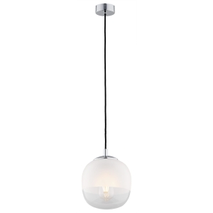 Baltimore Wisząca Argon 4676 Opal Mat, Transparent, El. Chromowane