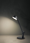 Czarna Lampa biurkowa Nocna z USB Trio 523090132 Ava LED 5W 3000K 40cm ściemniacz
