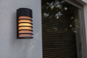 Zewnętrzna lampa ścienna kinkiet na elewację Lutec 5207601012 Fulton E27 IP54