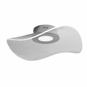 Lampa sufitowa z kloszem niczym mgławica międzygwiezdna Vivida International 0076.20.CR Nebula LED 15W 3000K 47cm x 15cm