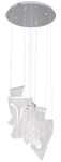Designerska lampa wisząca w kosmicznym stylu Max Light P0371d Silk LED 15W 3000K 55cm x 180cm ściemnialna