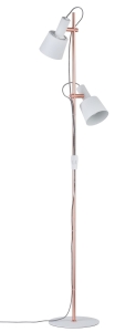 Lampa podłogowa HALDAR NEORIDC E14 max.2x20W 230V biały / miedziany mat metal Paulmann PL79660