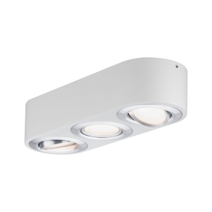 Oprawa sufitowa punktowa ARGUN LED DIM 3x4.2W 3x280lm 3000K 230V biały matowy / aluminium szczotkowane Paulmann PL79710