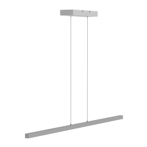 Szara nowoczesna lampa wisząca listwa Mexlite 2745ST Light stripe LEd 20W 2700K 114cm
