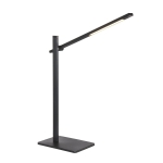 Czarna regulowana nowoczesna lampa biurkowa ledowa Mexlite 2689ZW Stekk LED 9W 2700K 70cm