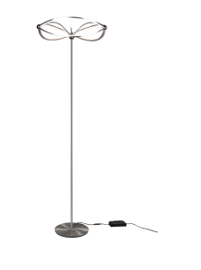 Lampa stojąca Podłogowa Trio 421210107 Charivari LED 31W 3000K 175cm x 52cm nikiel