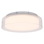 Okrągła lampa sufitowa do łazienki plafon Nowodvorski 8174 Pan LED M 17W 1000LM 4000K IP44 120stopni 10cm x 35cm