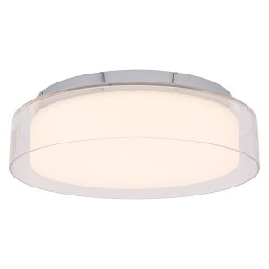 Okrągła lampa sufitowa do łazienki plafon Nowodvorski 8174 Pan LED M 17W 1000LM 4000K IP44 120stopni 10cm x 35cm
