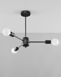 Lango 3 Wisząca Sollux Lighting SL.1021 czarny