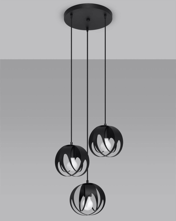 Lampa Sollux Lighting Tulos SL.1088 czarny - pol_pl_Lampa-wiszaca-TULOS-3P-czarna-2489_1.jpg