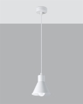 Taleja 1 Wisząca Sollux Lighting SL.0983 biała
