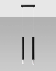Wezyr 2 Wisząca Sollux Lighting SL.0961 czarny