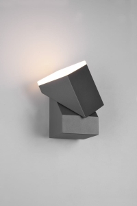 Zewnętrzna lampa ścienna kinkiet na elewację Trio 270660142 Avon LED 7W 3000K IP54 antracyt