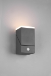 Zewnętrzna lampa ścienna kinkiet na elewację Trio 270669142 Avon LED 7W 3000K IP54 Czujnik ruchu zmierzchu antracyt