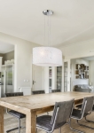 Lampa wisząca Trio 312200200 Elisa 2xE27 40cm Chrom