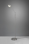 Lampa stojąca Podłogowa Trio 426510107 Franklin LED 6,5W 2700K 133cm Nikiel zmiana barwy światła