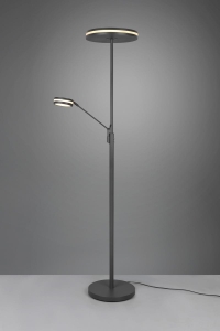 Lampa stojąca Podłogowa Trio 426510242 Franklin LED 35W 6,5W 181cm x 35cm czarny regulowana zmiana barwy światła