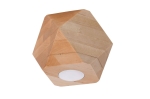 Woody 1 Plafon Sollux Lighting SL.1009 naturalne drewno