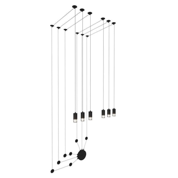 Lampa Step Into Design Linea XT012-6W czarny - XT012-6W.jpg