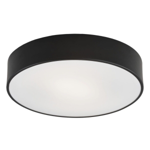 Czarny okrągły plafon lampa sufitowa 25cm Argon 3569 Darling LED 21W 3000K