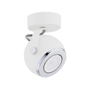 Lampa sufitowa ścienna punktowa spot Argon 3519 Kos GU10 Biały