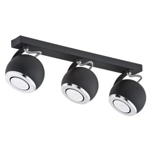 Lampa sufitowa punktowa spot Argon 1263 Kos 3xGU10 48cm czarny
