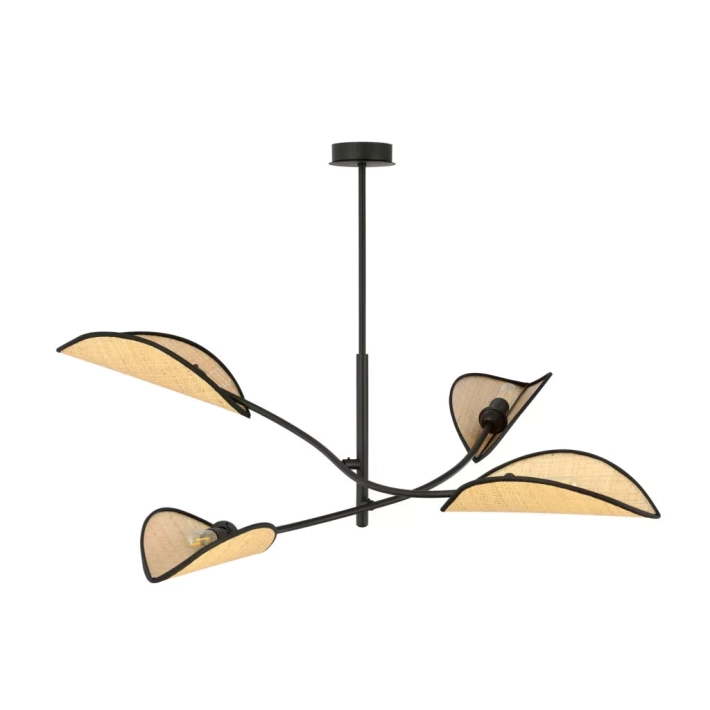 Lampa EMIBIG Lotus 1108/4 czarny - 2feb1b7d577dd32c8ed6e62276427a53