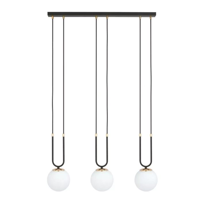 Lampa EMIBIG Glam 1112/3 czarny - e5e428c7b0e187d5153735a74ce39750