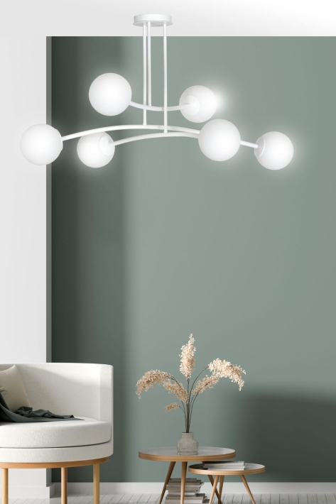 Lampa EMIBIG Halldor 1025/6 biały - b0b95196ca3016382c7b6a4fab1dedd7