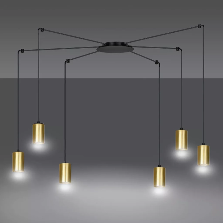 Lampa EMIBIG Traker 526/6 czarny - daaf1f767cdcfc39d2b16d198f216f72