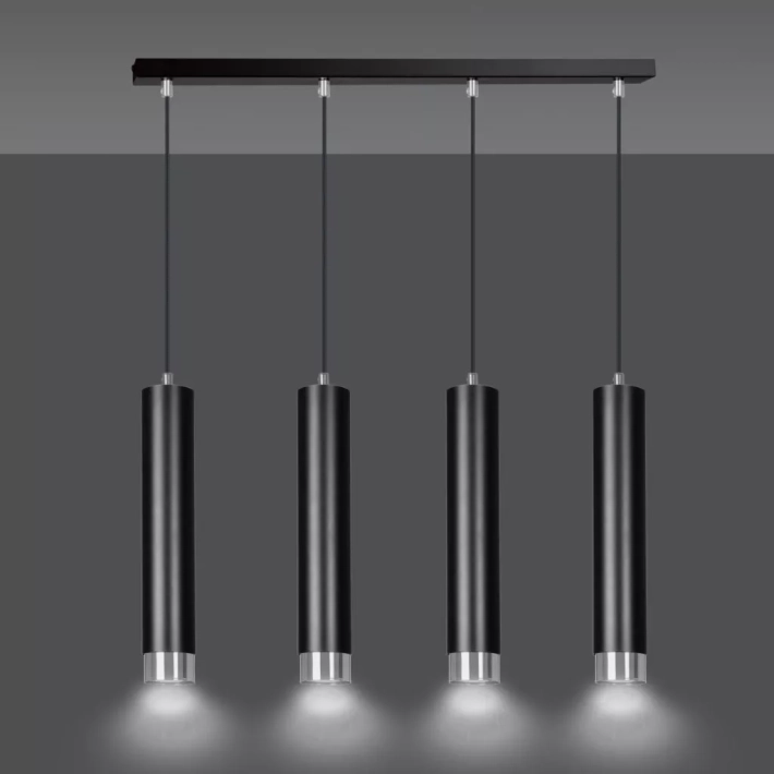 Lampa EMIBIG Kibo 643/4 czarny - 02799bffe3512a30455eb95565825997