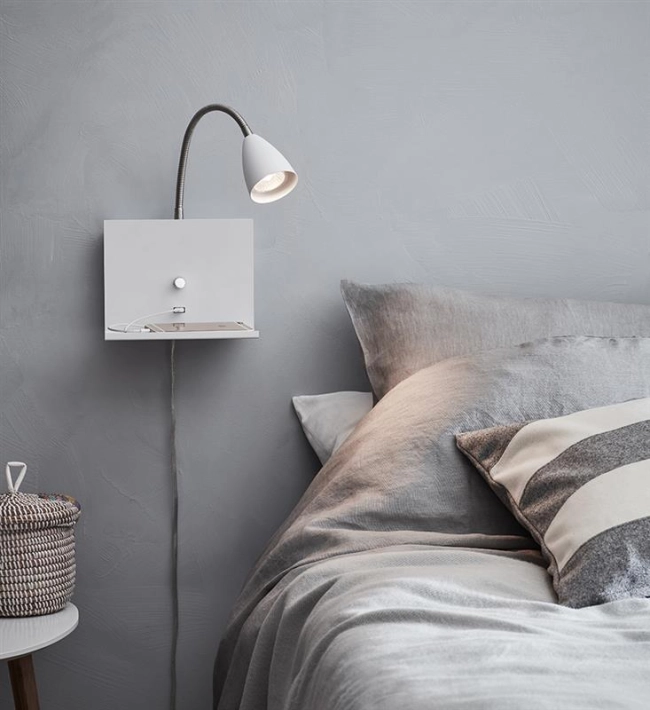 Lampa MarkSlojd Logi 107140 biały - ff0d3cada64f8f635113dbc28c6442e0
