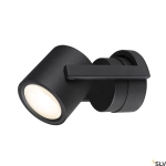Czarna lampa sufitowa reflektor SLV 1004664 Oculus LED 11W 2000-3000K CRI90 100stopni ściemnialny fazowo