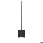 Czarna lampa wisząca SLV 1004672 LED 11W 2000-3000K CRI90 100stopni 9cm ściemnialna fazowo