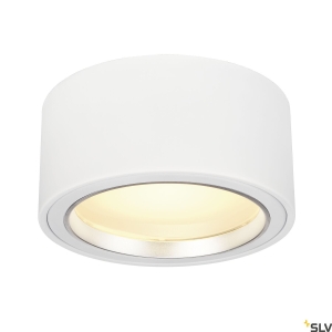Biała okrągła lampa sufitowa SLV 161461 Fera LED 21W 3000K 100stopni 25cm