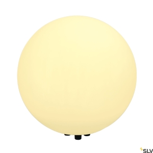 Lampa ogrodowa biała kula SLV 227221 Rotoball E27 IP44 50cm