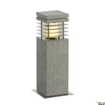 Granitowy zewnętrzny słupek oświetleniowy SLV 231410 Arrock E27 IP44 40cm