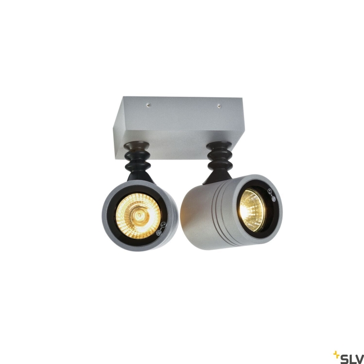 Lampa SLV Myra Wall 233094 szary - 8ba03d8dde5cac887ea167c21666205e
