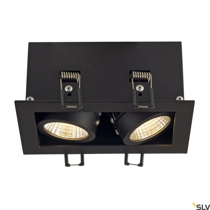 Lampa SLV Kadux 2 Set 115710 czarny - cd8249b3595c9ac76a3faa2ce89a94f4
