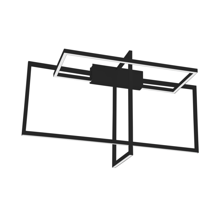 Lampa Light Prestige Frame LP-980/3D3 BK czarny - 1dd56e6cc034ca56da494af3fc0ded1c