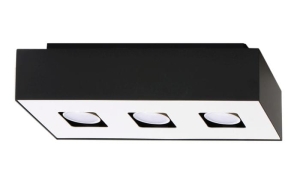 Mono Plafon Sollux Lighting SL.0072 34cm czarny