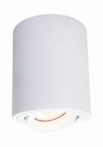 Lampa sufitowa tuba biała z regulacją Light Prestige LP-5441/1SM WH Tulon GU10 9cm