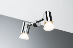 Oprawa ścienna MINTAKA nad lustro GU10 max.1x20W  IP20 230V chrom / metal Paulmann PL70880