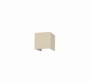 Lampa ogrodowa ścienna kinkiet na elewację mały box kostka osłona Mantra 7109 Taos LED 12W 3000K 12x12cm 
