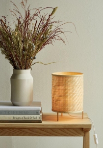 Lampa boho stołowa nocna Nordlux 2011135015 Trinidad E27 25cm x 19cm bambus